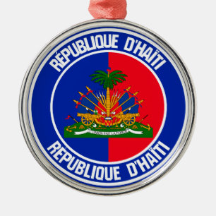Ornement En Métal Emblème du tour d'Haïti