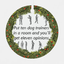 Entraîneurs XMas Wreath Ten Dog