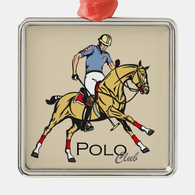 Ornement En Métal equestripolsport club (Devant)