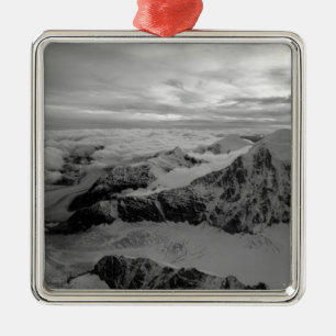 Ornement En Métal États-Unis, Alaska, Parc national Denali, Vue aéri