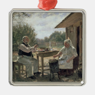 Ornement En Métal Fabrication de la confiture, 1876