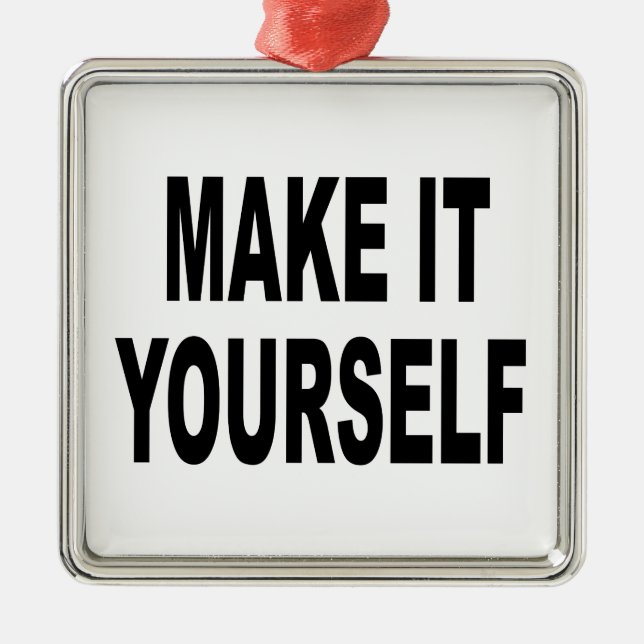 Ornement En Métal Faites-le vous-même (Devant)