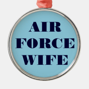 Ornement En Métal Femme de l'armée de l'air