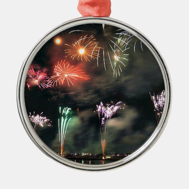 Ornement En Métal Feu d'artifice spectaculaire (Devant)