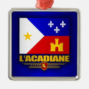 Ornement En Métal Fierté d'Acadiana