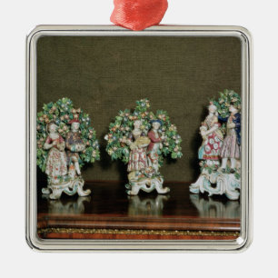 Ornement En Métal Figures de porcelaine d'arc, 1761