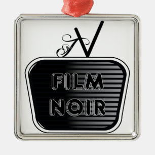 Ornement En Métal Film Noir