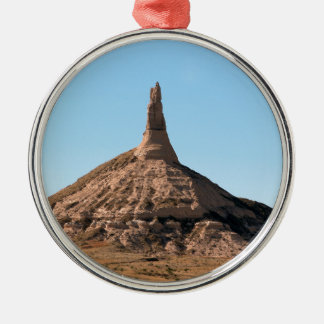 Ornement En Métal Flèche de roche de cheminée de Scottsbluff