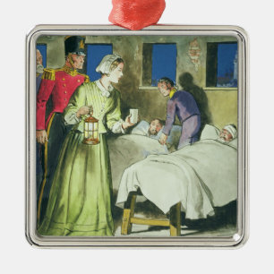 Ornement En Métal Florence Nightingale (1820-1910) des 'piaulements