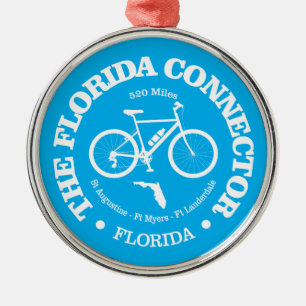 Ornement En Métal Floride Connector Trail (vélo)
