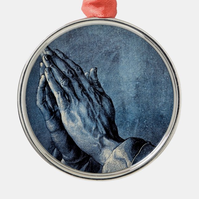 Ornement En Métal Folded Hands durer (Devant)