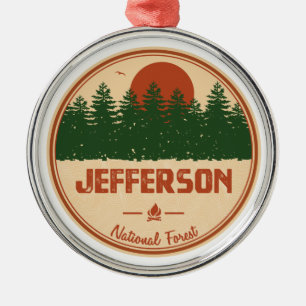 Ornement En Métal Forêt nationale de Jefferson