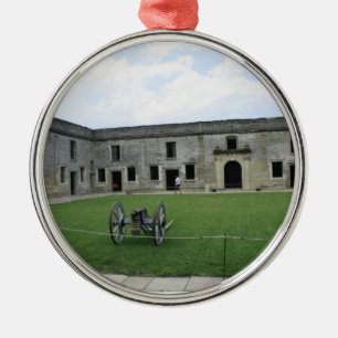 Ornement En Métal Fort Castillo De San Marcos II de St Augustine