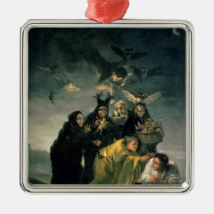 Ornement En Métal Francisco Jose de Goya y Lucientes   les sorcière