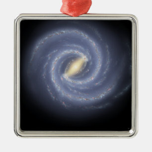 Ornement En Métal Galaxie de la Voie Lactée