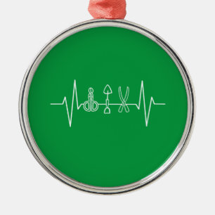 Ornement En Métal Gardener - Outils de jardin Heartbeat Gardener Cad
