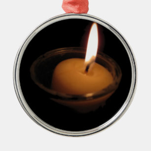 Ornement En Métal Gardez la flamme brûler la bougie