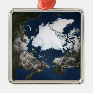 Ornement En Métal Glace de mer arctique