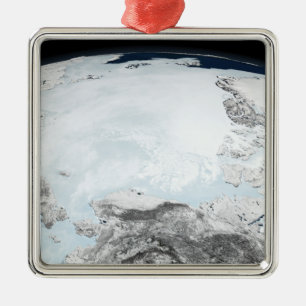 Ornement En Métal Glace de mer arctique 2