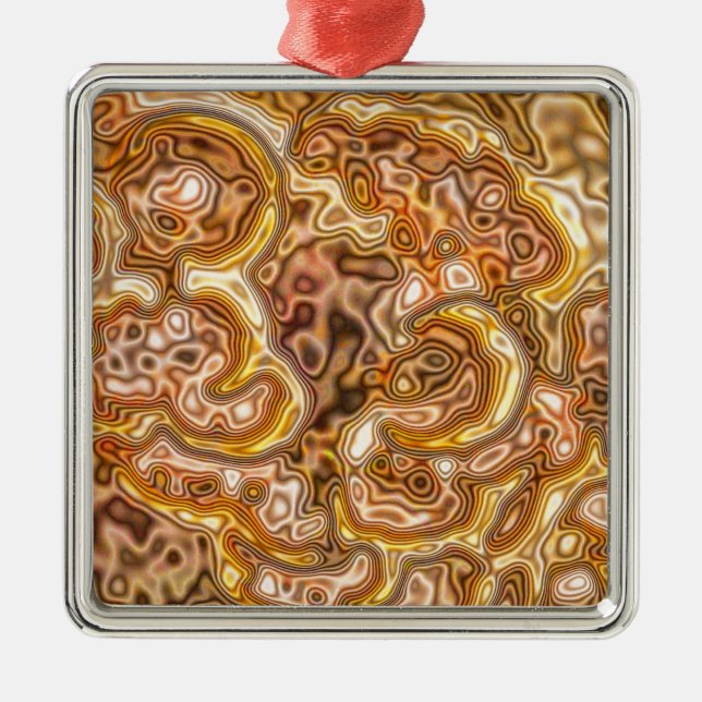 ORNEMENT EN MÉTAL GOLDEN (Devant)