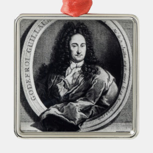 Ornement En Métal Gottfried Wilhelm Leibniz
