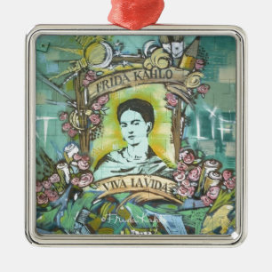 Ornement En Métal Graffiti de Frida Kahlo