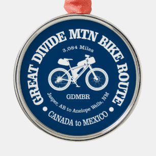 Ornement En Métal Great Divide Mountain Bike Route (MTB)