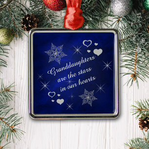 Ornement En Métal Grille-fille Star Snowflake Keepsaké