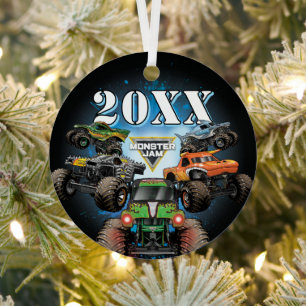 Ornement En Métal Groupe Monster Jam