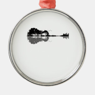 Ornement En Métal Guitare acoustique Nature Est Musique Bass Guitari