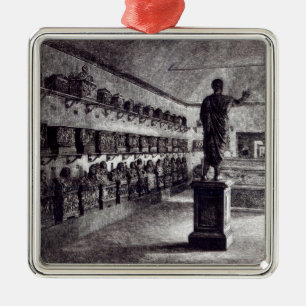 Ornement En Métal Hall de l'Arringatore, musée d'Etruscan