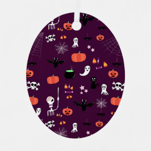 Ornement En Métal Halloween