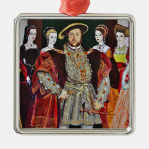 Ornement En Métal Henry The Eighth and His Six Wives