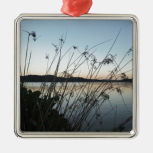 Ornement En Métal Herbes au lac Sunset