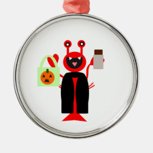 Ornement En Métal Homard d'Halloween