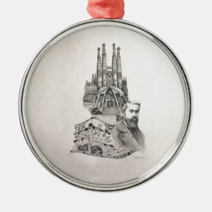 Ornement En Métal "Hommage à Gaudi "
