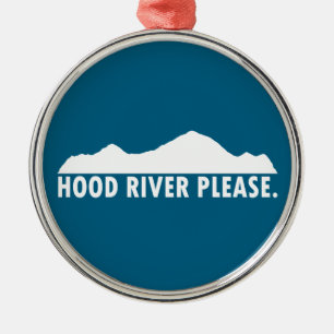 Ornement En Métal Hood River Oregon S'il vous plaît