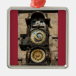 Ornement En Métal Horloge de République Tchèque de Prague