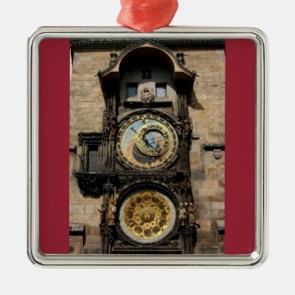 Ornement En Métal Horloge de République Tchèque de Prague