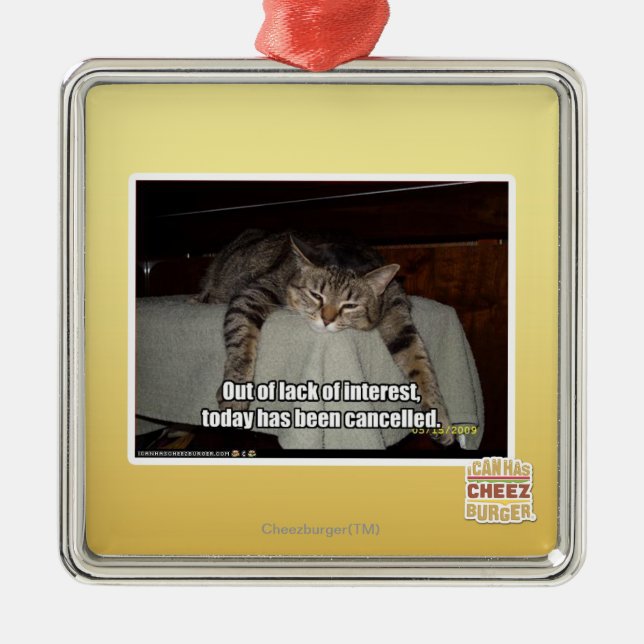 Ornement En Métal Hors du manque d'intérêt (Devant)