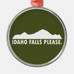 Ornement En Métal Idaho Falls S'il vous plaît