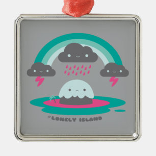 Ornement En Métal Île triste 2