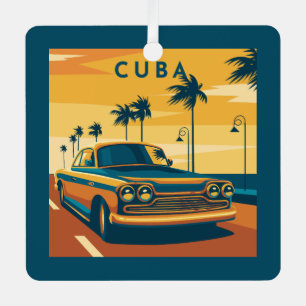 Ornement En Métal Illustration Cuba