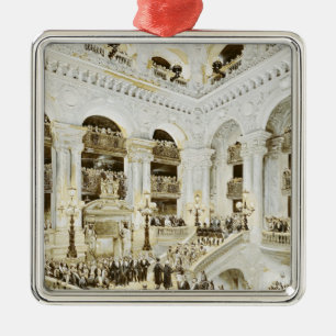 Ornement En Métal Inauguration du théatre de l'opéra de Paris