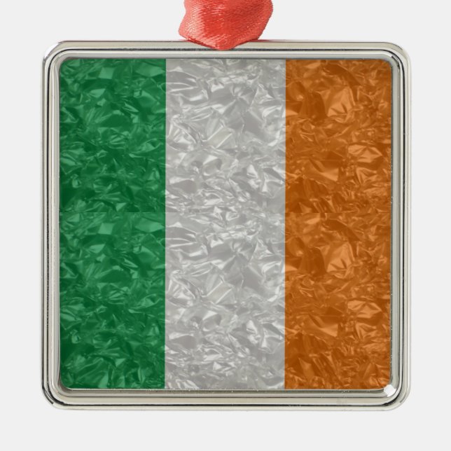 Ornement En Métal Ireland Flag (Devant)