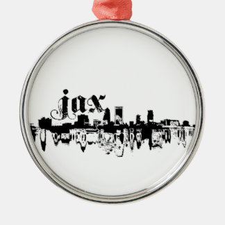 Ornement En Métal Jacksonville JAX mis dessus pour votre ville