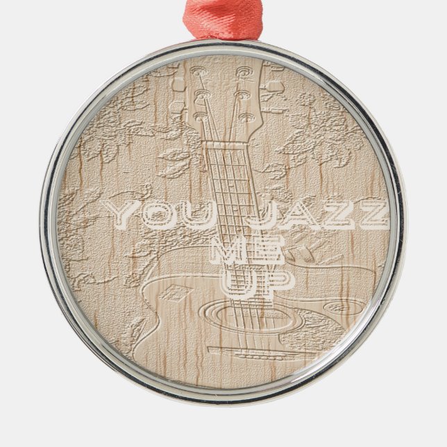 Ornement En Métal J'aime le bois brun Hakuna Matata (Devant)