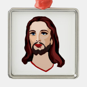 ORNEMENT EN MÉTAL JÉSUS-CHRIST