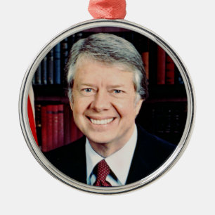 Ornement En Métal Jimmy Carter, 39e président américain