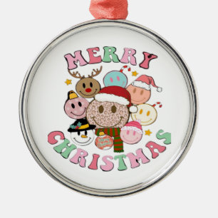 Ornement En Métal Joyeux Noël